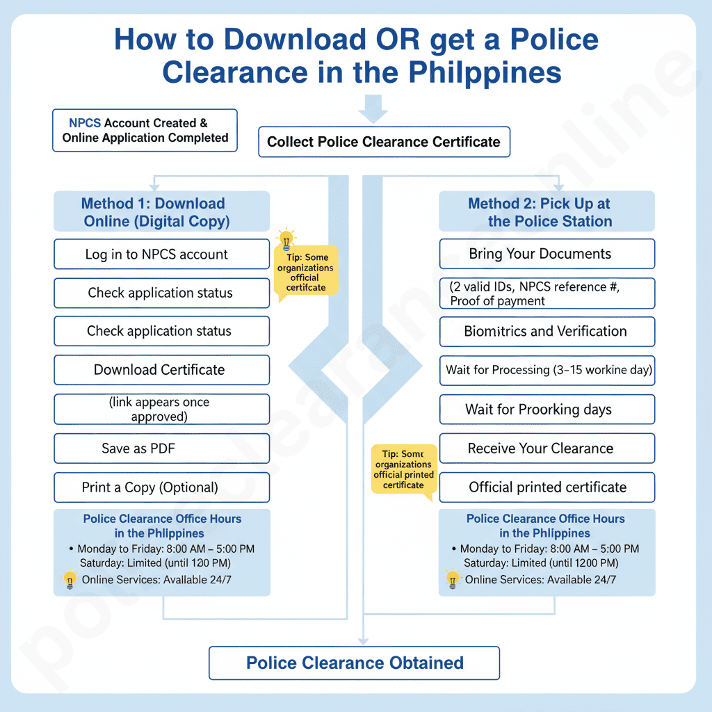 How to Download OR get a Police Clearance in the Philippines
