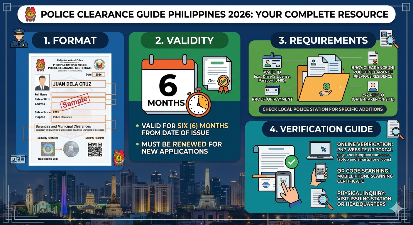 Police Clearance Sample Philippines